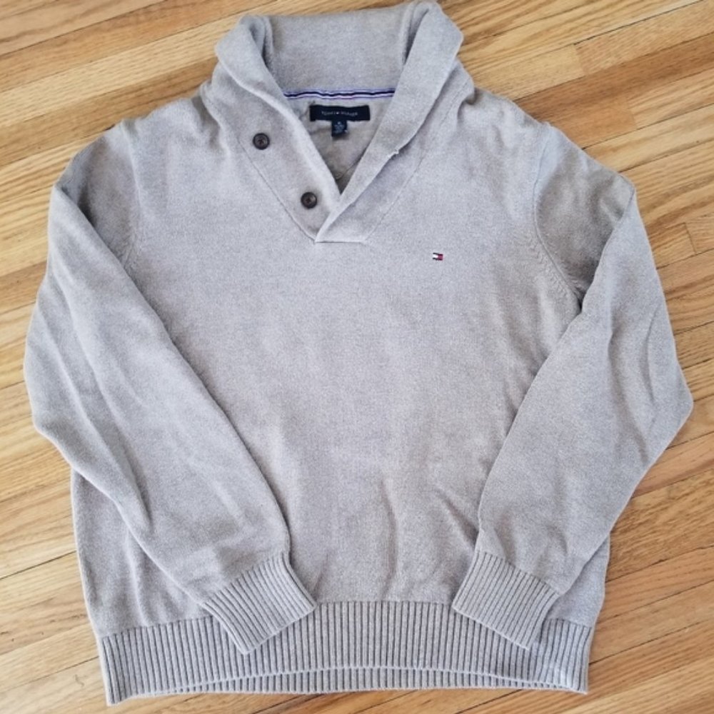 Tommy Hilfiger Adler Shawl Collar MENS Sweater